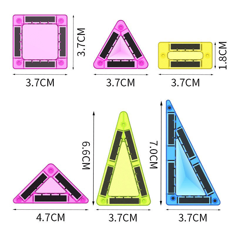 š„š§² Children's Magnetic Building Blocks ā STEM Educational Toys