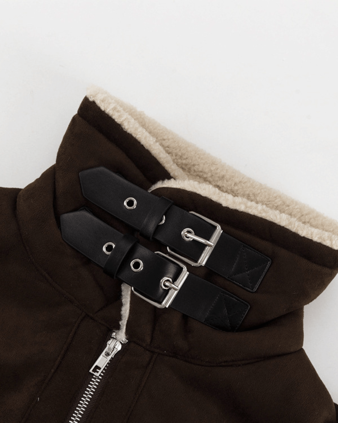 Aurora Suede Faux leather Jacket