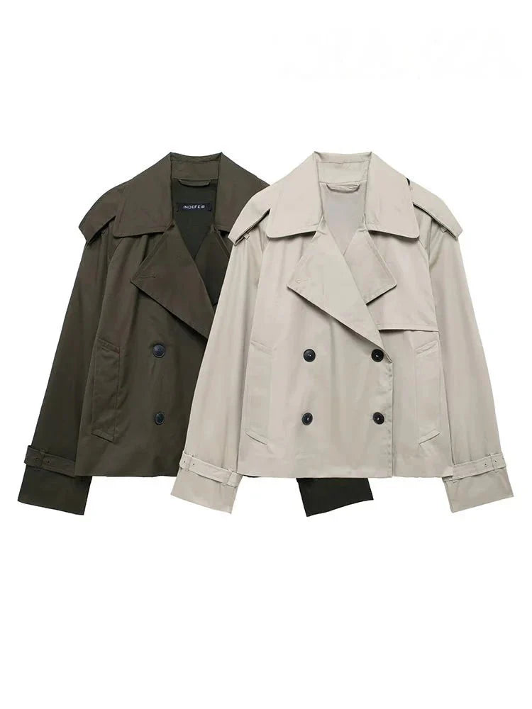 Dhelia Short Trench Coat