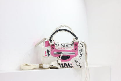 Vintage Graffiti Moto City Bag