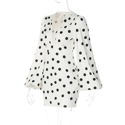 St. Tropez Polka Dot Mini Dress