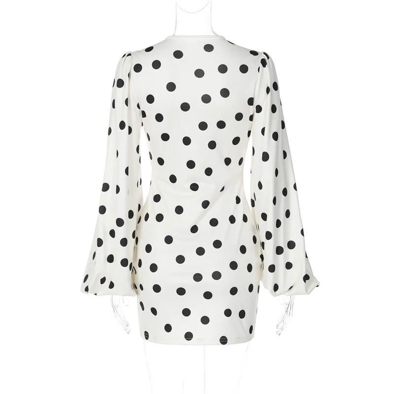 St. Tropez Polka Dot Mini Dress