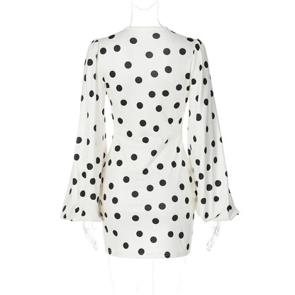 St. Tropez Polka Dot Mini Dress
