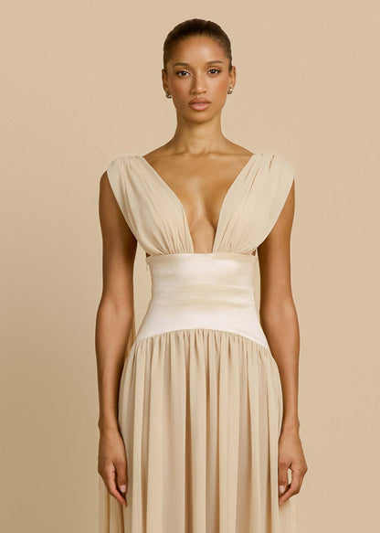 RAMONA DRESS CHAMPAGNE