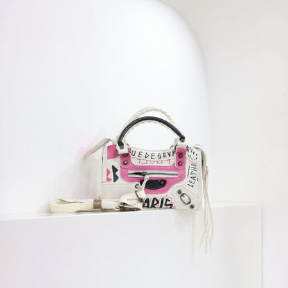 Vintage Graffiti Moto City Bag