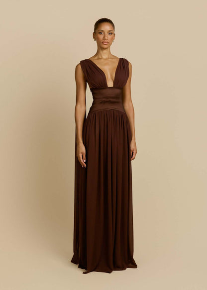 RAMONA DRESS CHAMPAGNE