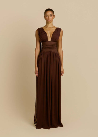 RAMONA DRESS CHAMPAGNE