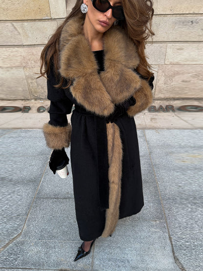 Adriana Faux Fur Coat