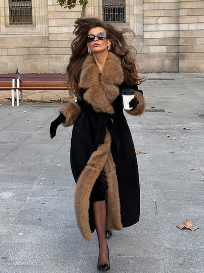 Adriana Faux Fur Coat