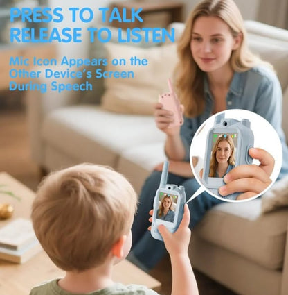 🔥 Black Friday Sale Is On Fire!📞 2PCS Kids Video Walkie Talkies Toys🎄