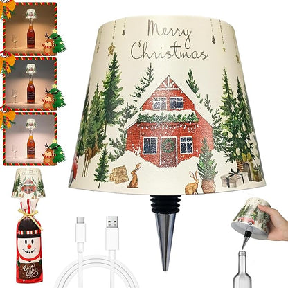 Bottle Lamp – RGB Rechargeable Light for Wine & Whiskey Bottles