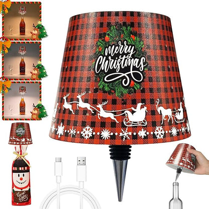 Bottle Lamp – RGB Rechargeable Light for Wine & Whiskey Bottles