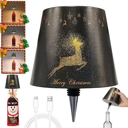 Bottle Lamp – RGB Rechargeable Light for Wine & Whiskey Bottles