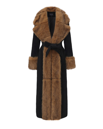 Adriana Faux Fur Coat