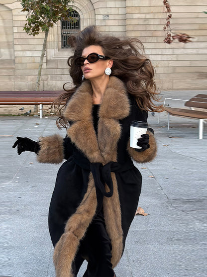 Adriana Faux Fur Coat