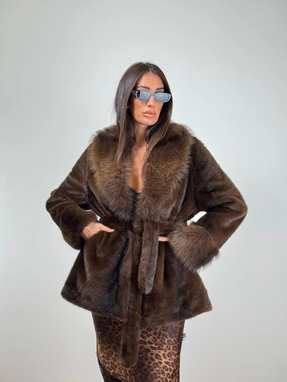Louise Faux Fur Coat