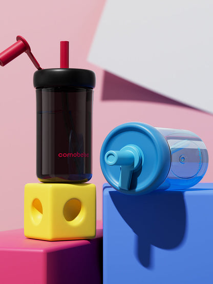 Baby tumblers 100% Leak-proof Tritan Straw Cup