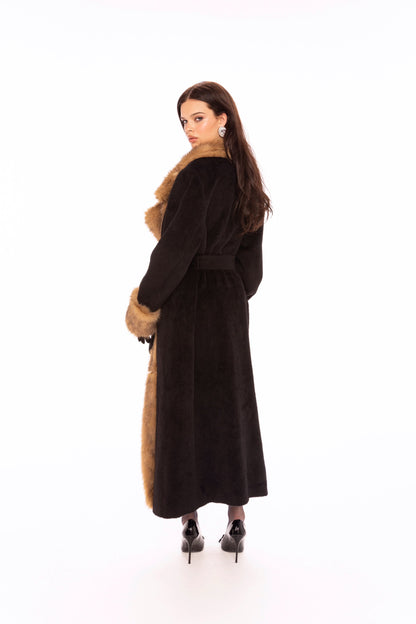 Adriana Faux Fur Coat