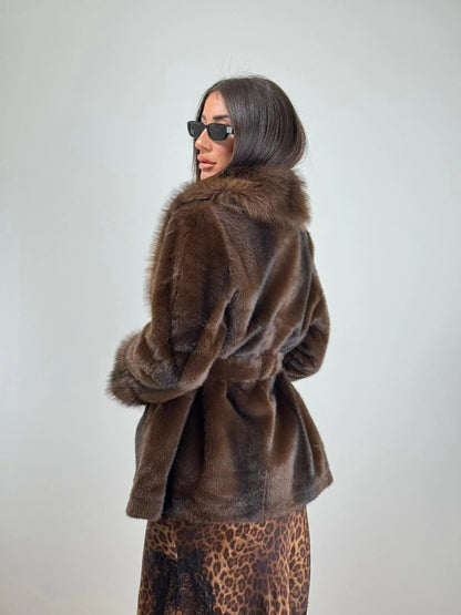 Louise Faux Fur Coat