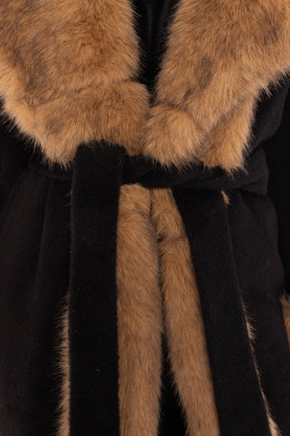 Adriana Faux Fur Coat