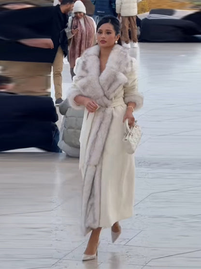 Adriana Faux Fur Coat