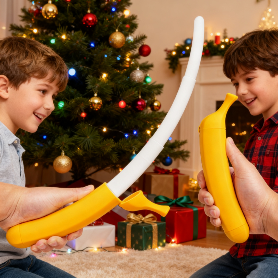Banana Extendable Toy Sword – Fun Expandable Silly Banana Saber