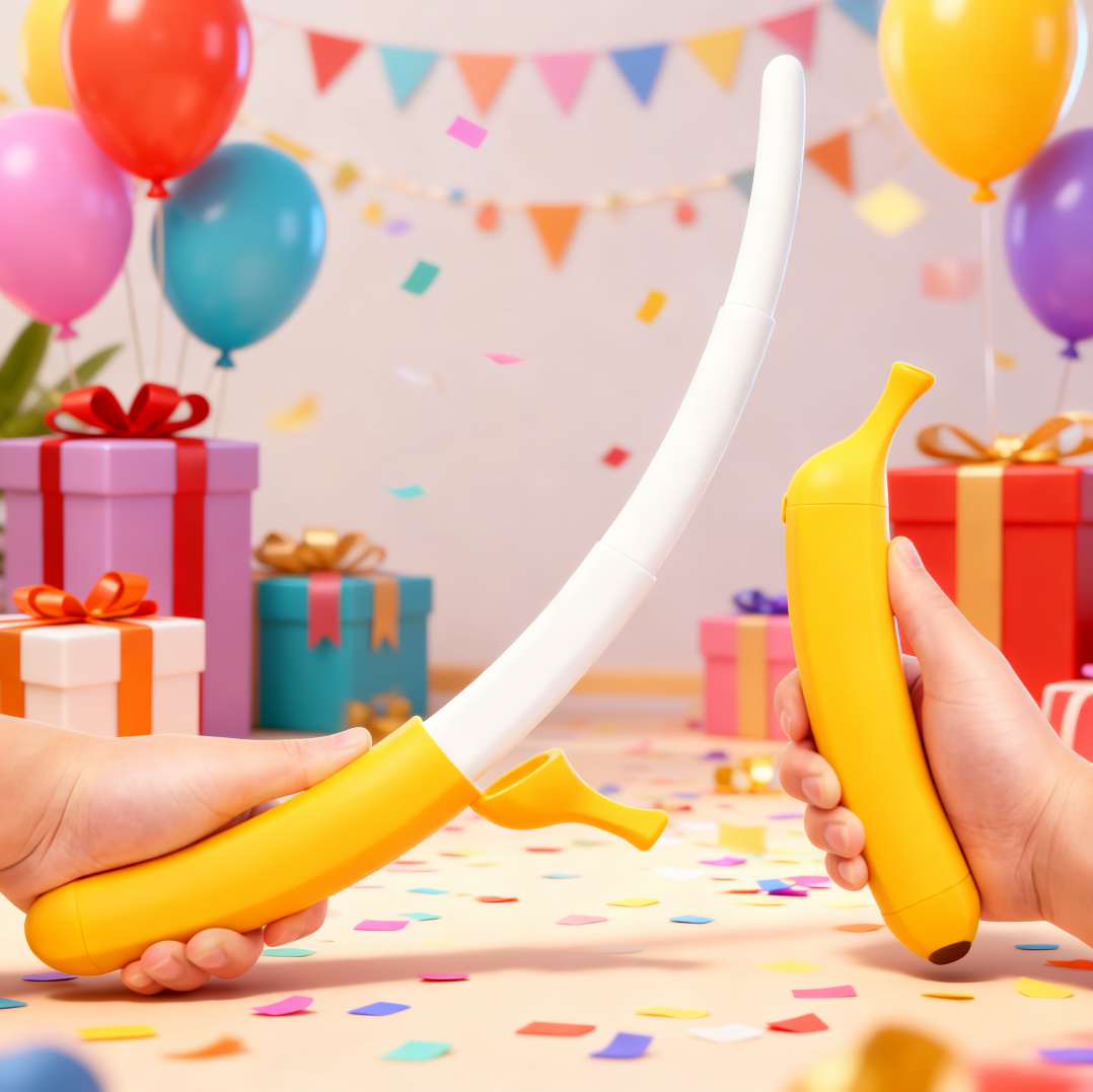 Banana Extendable Toy Sword – Fun Expandable Silly Banana Saber