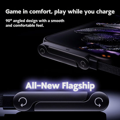 The Multi-Tasker Cable: 2-in-1 Charge & Play Stand