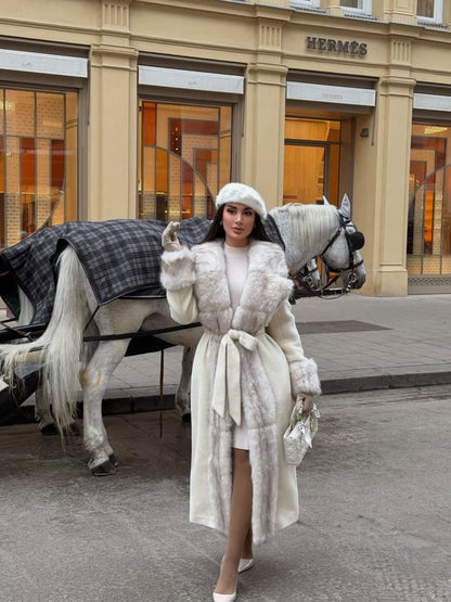 Adriana Faux Fur Coat