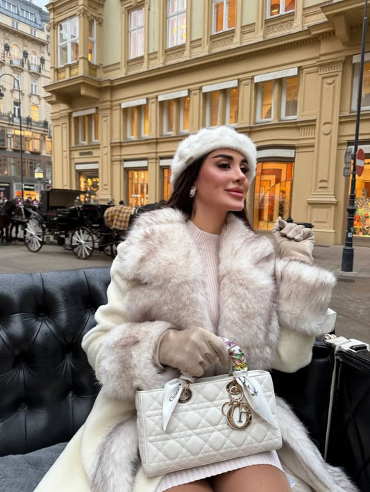 Adriana Faux Fur Coat