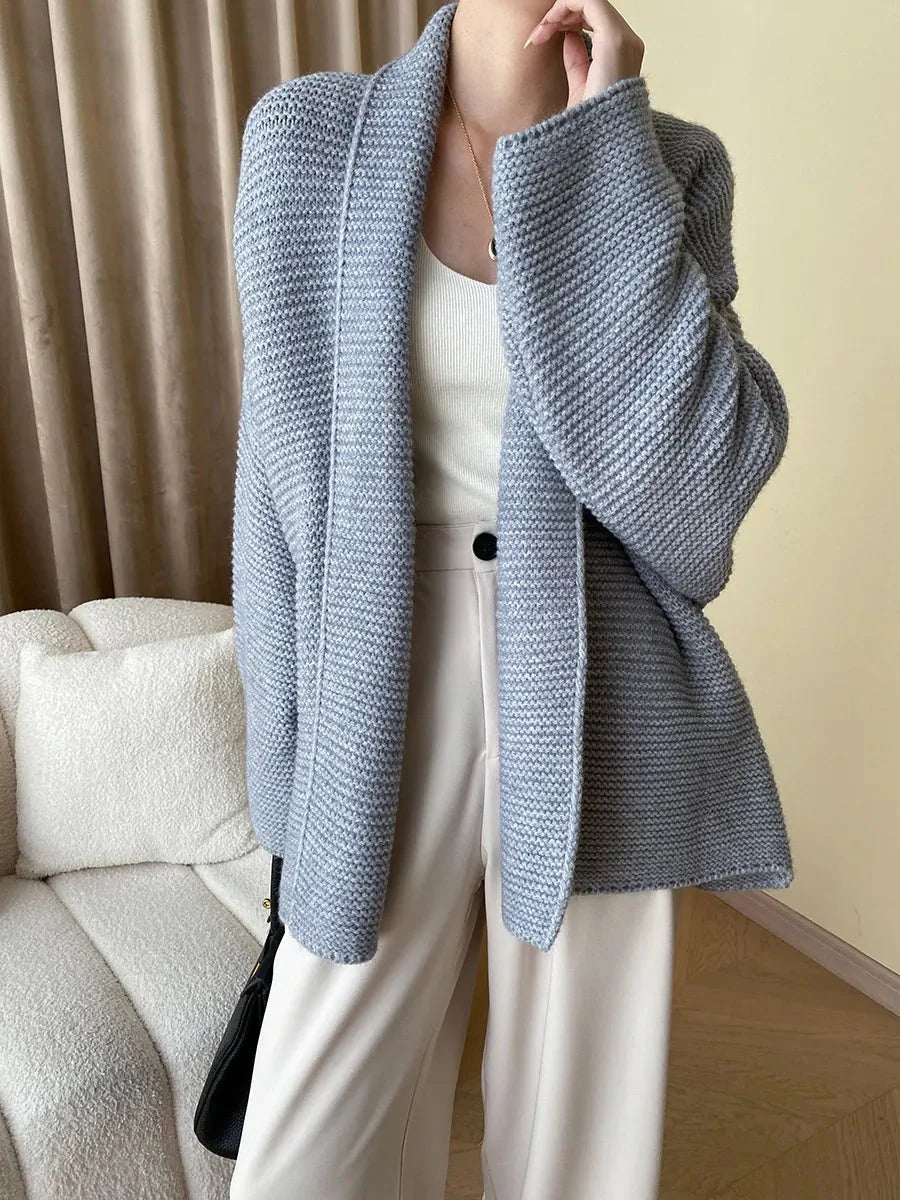 Abigail Belted Knit Cardigan