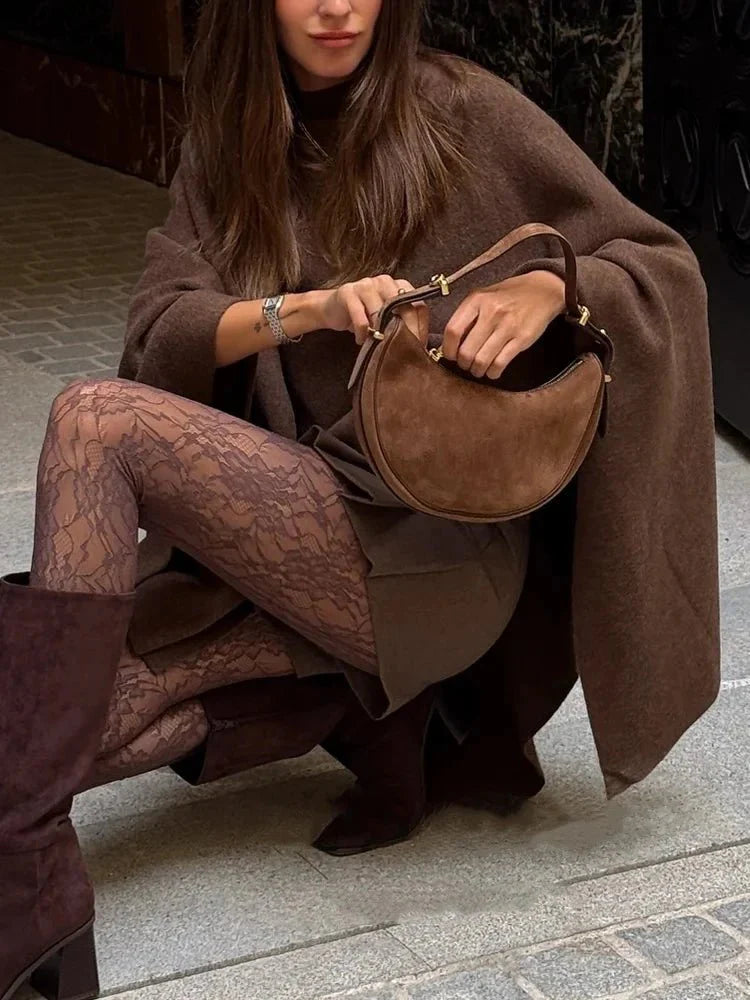 Andrea Knit Poncho