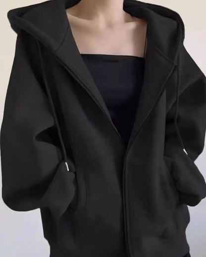Eveline Zip-Up Hoodie
