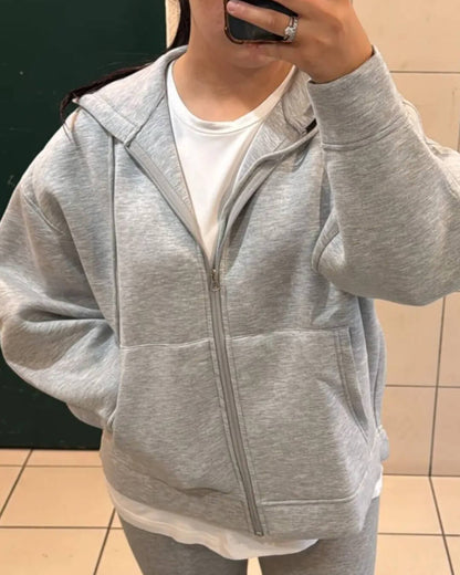 Eveline Zip-Up Hoodie