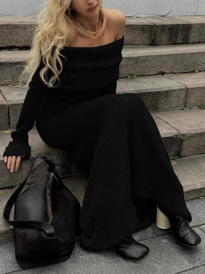 Danika Pullover Maxi Knit Dress