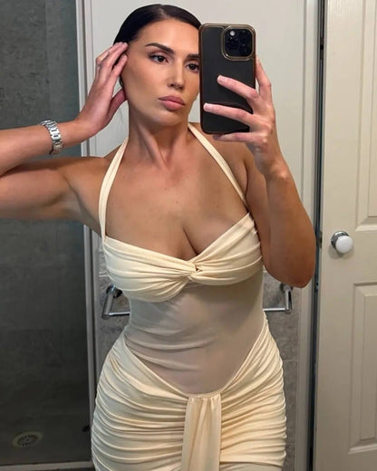 Fenella Backless Maxi Dress