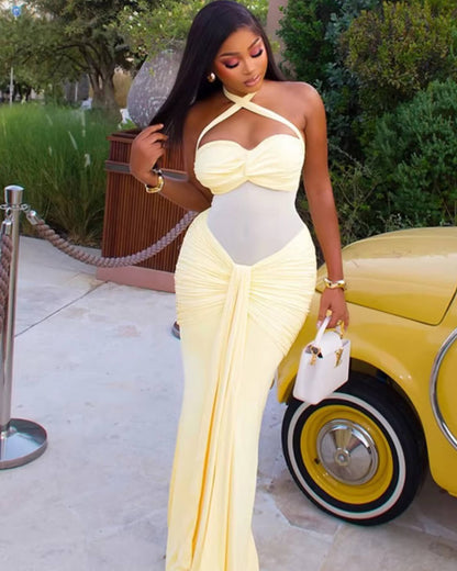 Fenella Backless Maxi Dress