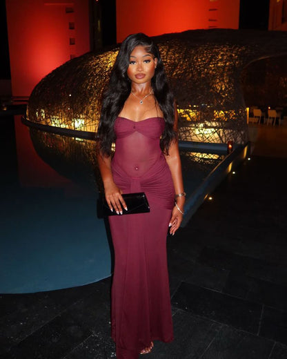 Fenella Backless Maxi Dress