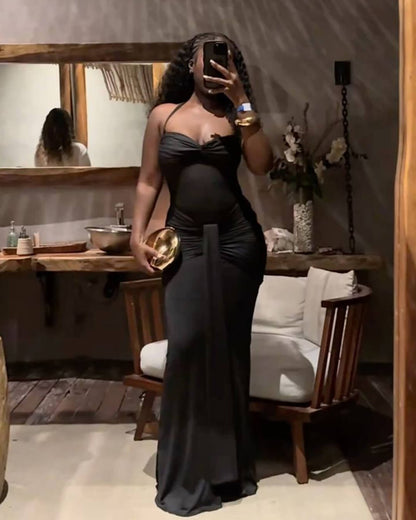 Fenella Backless Maxi Dress