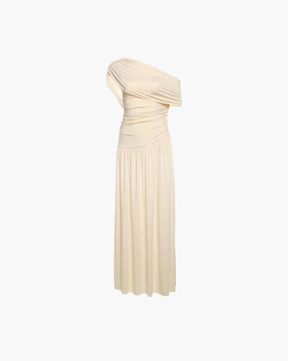 Ingrid One Shoulder Maxi Dress