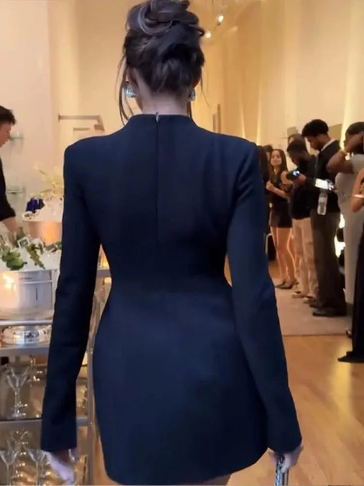 Nicole Hollow Out Mini Dress