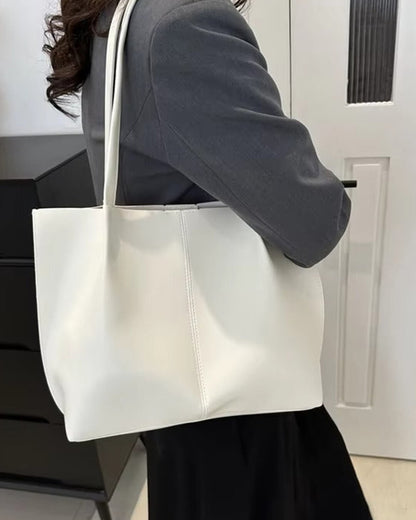 Calista Faux Leather Tote Bag