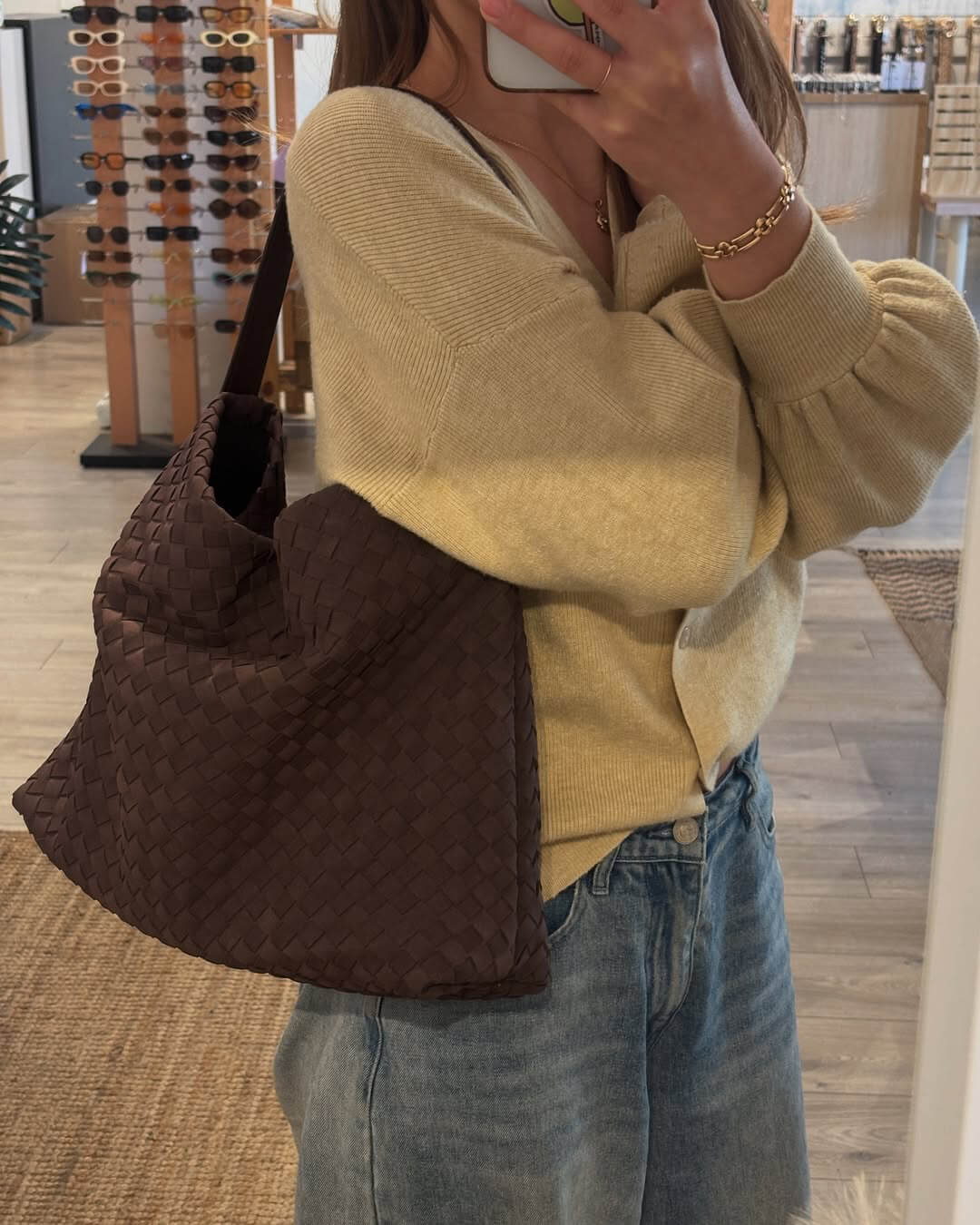 Chelsea Suede Tote Bag