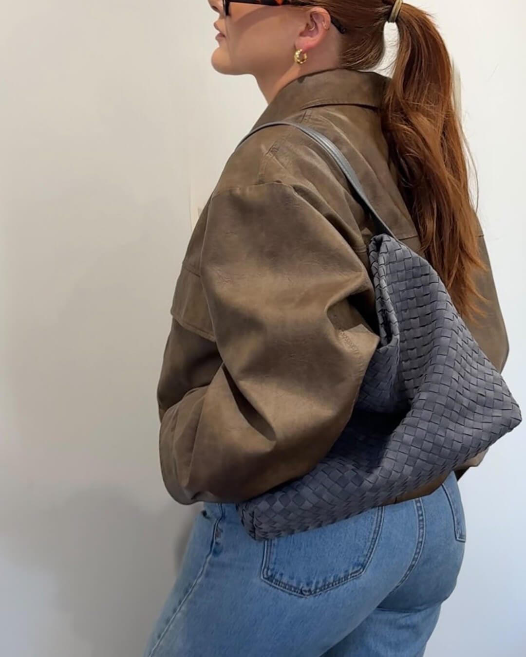 Chelsea Suede Tote Bag