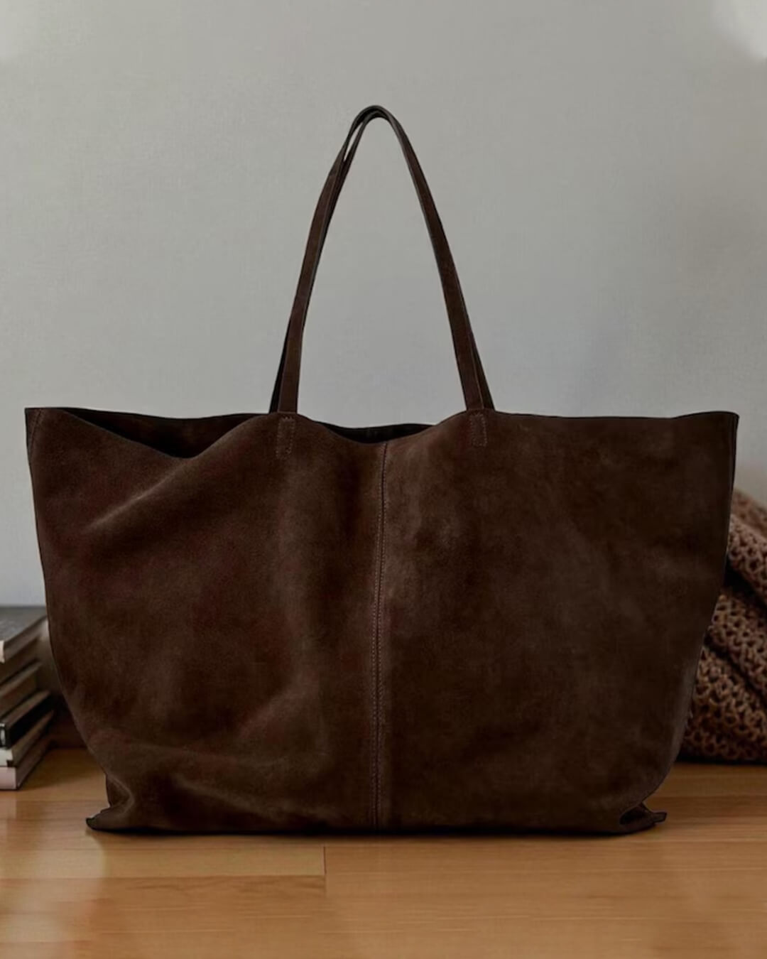 Cynthia Large Suede Tote Bag