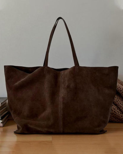 Cynthia Large Suede Tote Bag