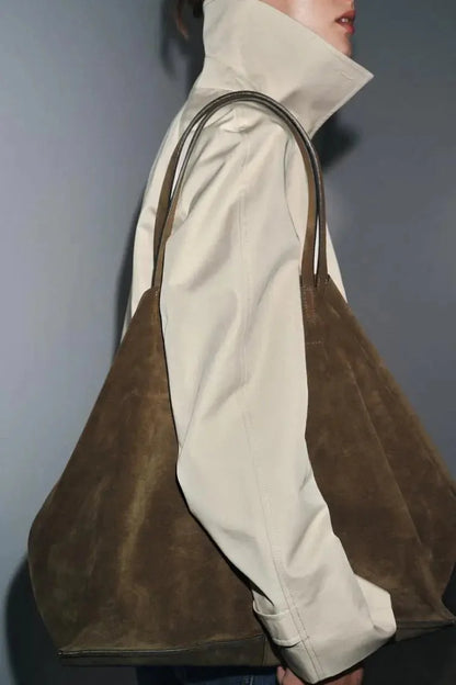 Cynthia Large Suede Tote Bag