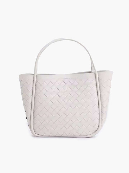 Kimberly Faux Leather Tote Bag