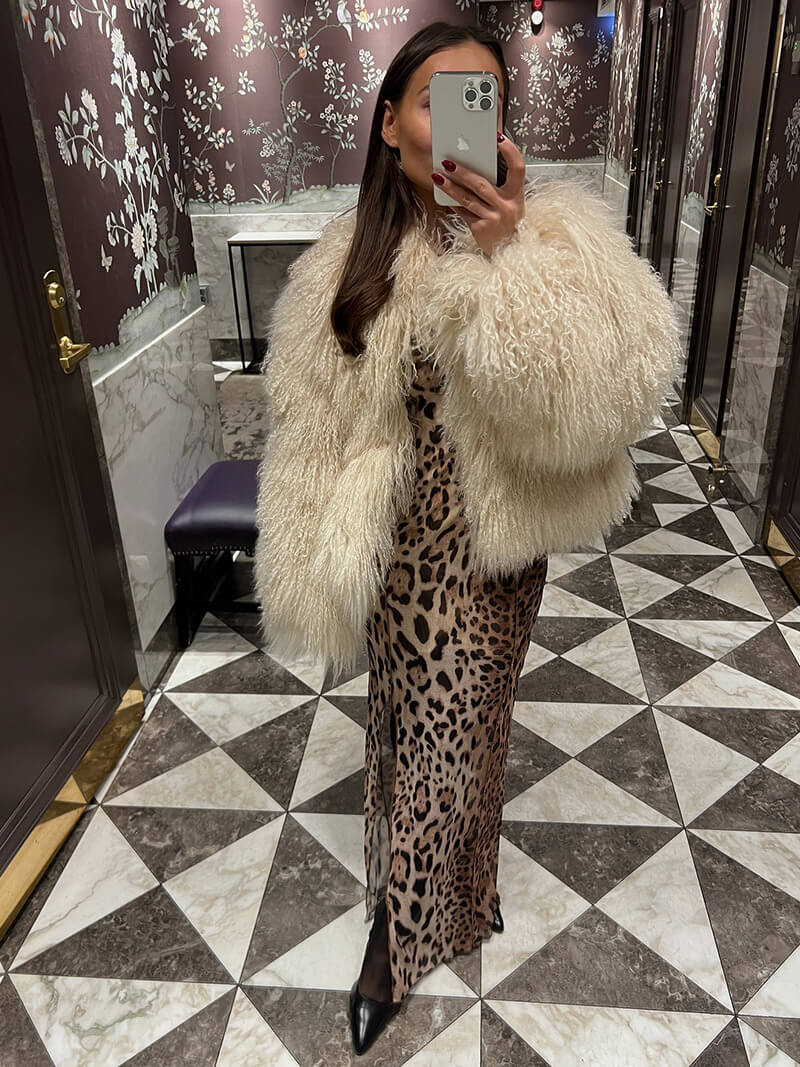 Bella Faux Fur Coat
