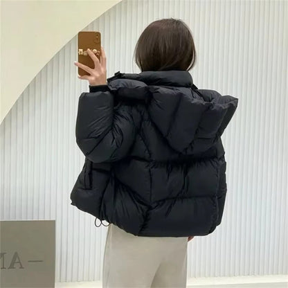 Bella Thick Hooded Puffer Jacket